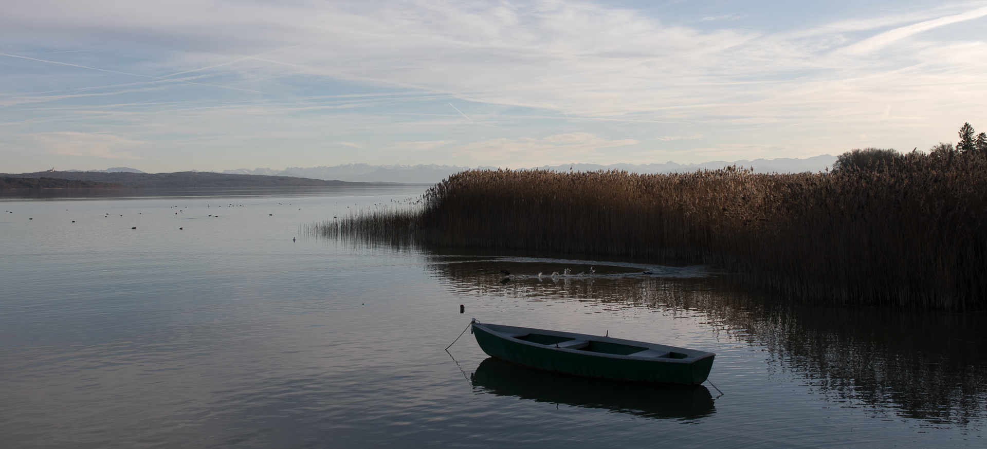 Boot auf dem Ammersee