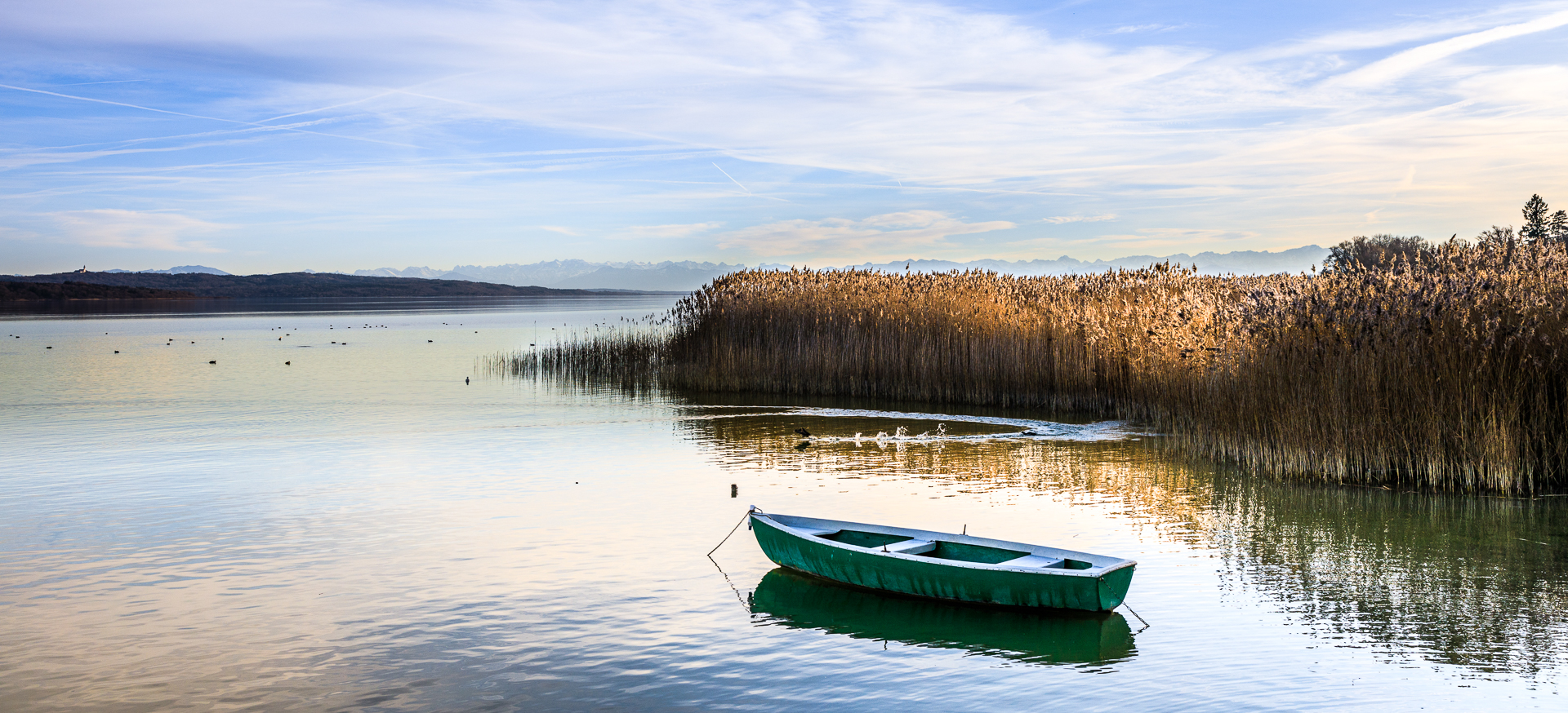 Boot auf dem Ammersee